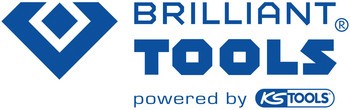 BRLLIANT TOOLS BT701100 Reparatursatz für Bremsgewinde, M9 x 1,25, 16-tlg  [Powered by KS Tools] 