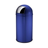 Abfallbehälter Push, selbstschließende Klappe, 40 Liter