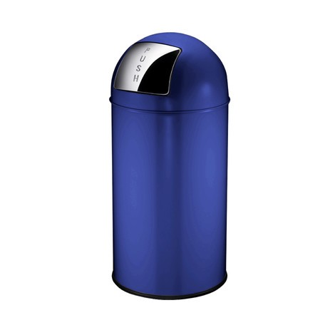 Afvalbak Push, zelfsluitende klep, 40 liter