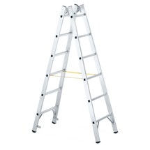 Aluminium ladder ZARGES, kan 2-zijdig worden beklommen