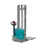 Ameise® PSE 1.0 electric stacker truck with two-stage telescopic mast