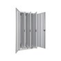 Armoire à tiroir vertical PAVOY avec panneaux perforés, 4 tiroirs, HxlxP 1 950 x 1 000 x 600 mm