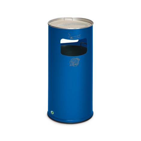 As-/afvalbakcombinatie VAR®, staand model, 37,4 liter