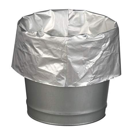 Avfallspåsar för säkerhetsbehållare, aluminiumbelagda