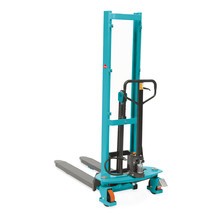 B-Ware Hydraulik-Stapler Ameise® Quick Lift, RAL 5018 türkisblau