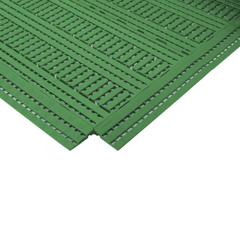 Baguette de bordure pour tapis pour poste de travail en polyéthylène