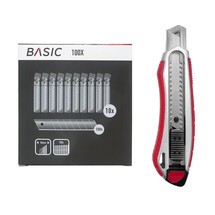 Basic Cuttermesser Set inklusive 100 Ersatzklingen