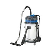 BASIC industrial vacuum cleaner, tilting chassis, wet + dry, 2,000 W