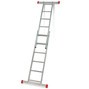BASIC rebríkový rám vyrobený z hliníka 3 v 1