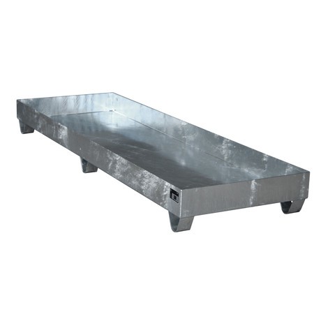 Bauer® Auffangwanne aus Stahl, Unterfahrhöhe 100 mm