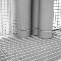 Bauer® Gitterrostboden für Gasflaschen-Container
