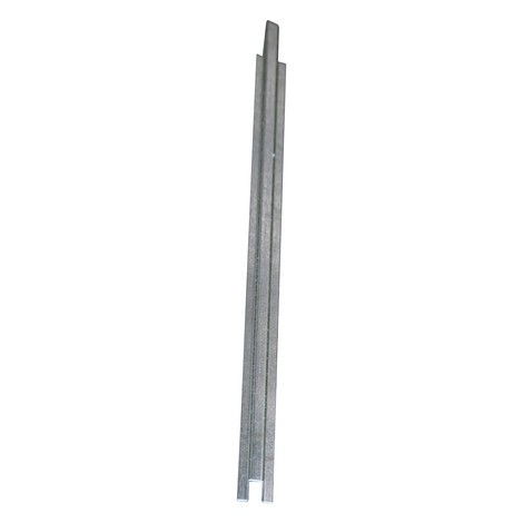 Bauer® Lekbakverbinding voor lage lekbak uit staal, hoogte 78 mm