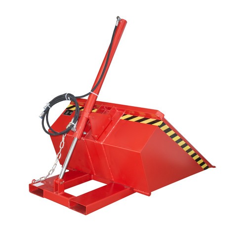 Bauer® Lyžica pre vysokozdvižný vozík, hydraulická, lakovaná, objem 0,5 m³