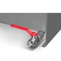 Bauer® Mini-benne à copeaux avec mécanisme d’aide au basculement, faible hauteur de construction, peinte