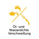 Bauer® Olja- och vattentät svetsning för staplingsbara tippbehållare/container