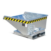 Bauer® Zinkovaný Mini Tilt kontejner s rolovacím mechanismem Nízká výška