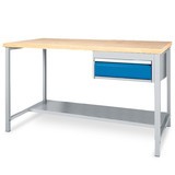 Bedrunka+Hirth Werktisch mit Ablage + Schubladen