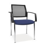 Bezoekersstoel Topstar® BtoB 10 met gestoffeerde rugleuning