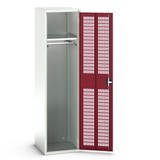 bott verso clothes locker with ventilation, with 1 shelf and 1 clothes rail