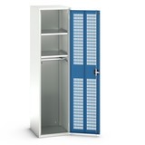 bott verso clothes locker with ventilation, with 2 shelves and 1 clothes rail