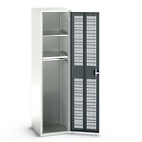 bott verso clothes locker with ventilation, with 2 shelves and 1 clothes rail