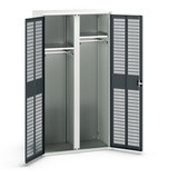 bott verso clothes locker with ventilation, with 2 shelves and partition