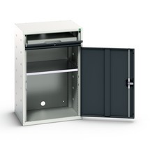 bott verso computer cabinet, with 1 shelf and 1 tray