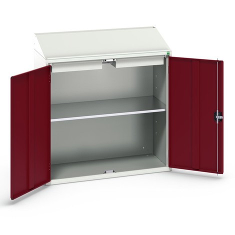 bott verso Economy desk with 1 shelf and 2 drawers