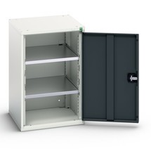 bott verso hinged door cabinet with 2 shelves