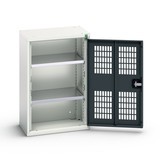 bott verso hinged door cabinet with ventilation, with 2 shelves