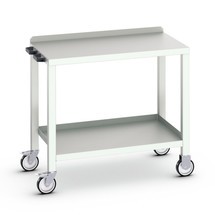 bott verso mobile attachment table with steel top
