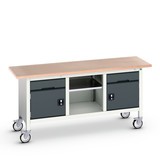 bott verso mobile storage workbench (multiplex), 2 drawers, 2 doors and 1 shelf