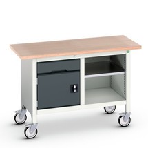 bott verso mobile storage workbench (multiplex) with 1 drawer, 1 door and 1 shelf