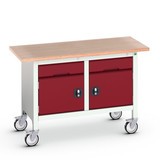 bott verso mobile storage workbench (multiplex) with 2 drawers and 2 doors