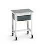 bott verso mobile workbench (linoleum board) with spacer set and 1 drawer