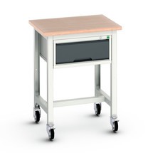 bott verso mobile workbench (multiplex board) with spacer set and 1 drawer