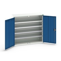 bott verso storage cabinet with 4 shelves and 30 storage bins
