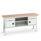 bott verso storage workbench (multiplex board), 3 drawers, 2 doors and 1 shelf