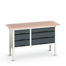 bott verso storage workbench (multiplex board) with 6 drawers