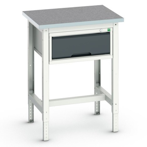 bott verso workbench (linoleum board) with spacer set and 1 drawer