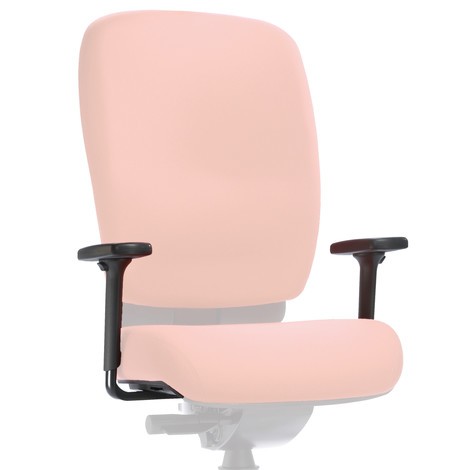 Bracciolo per sedia girevole con sostegno della colonna vertebrale PROFI