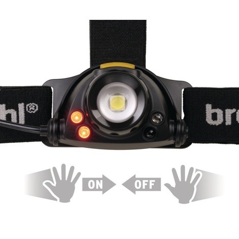 BRENNENSTUHL Akku-LED-Sensorkopflampe LuxPremium SL 400 AF