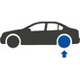 BRILLIANT TOOLS Hinterachs-Längslenkerbuchsen-Werkzeug-Satz, für Ford, Mazda, Volvo, 4-tlg