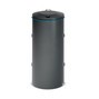 Caixote de reciclagem VAR®, 120 litros, porta oscilante dupla, em aço galvanizado e revestido de pó