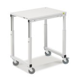 Carrello tavolo, portata 150 kg, per sistema postazione di lavoro ergonomica