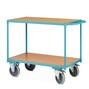 carro|plataforma de mesa pesado Ameise®, 2 pisos