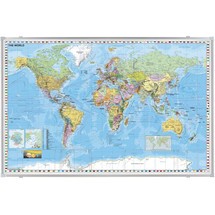 Carte du monde FRANKEN