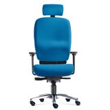 Chaise de bureau pivotante PROFI avec assise ergonomique