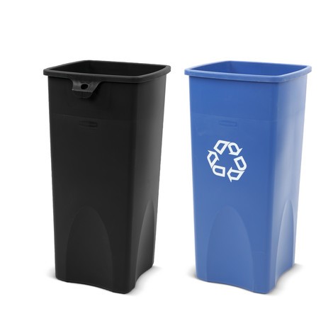 Coletor de materiais recicláveis Rubbermaid®, 87 litros