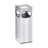 Combinazione posacenere-cestino dei rifiuti VAR®, acciaio inox, 28 litri